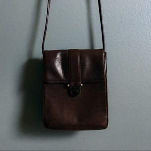 Vintage Fossil Flap Crossbody